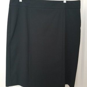 Ann Taylor Factory Black Pencil Skirt
